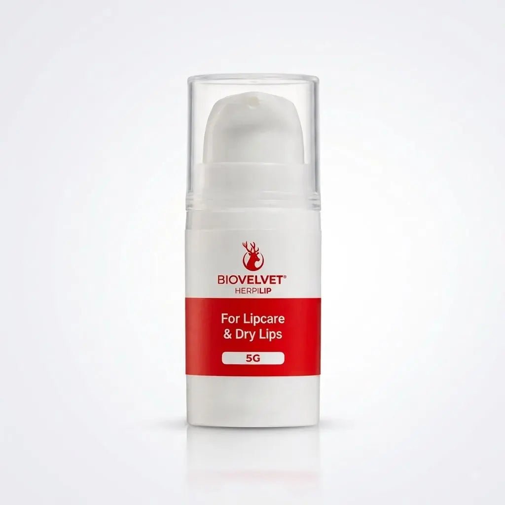 BioVelvet™ Herpilip – Intensive Treatment Balm for Cold Sores & Damaged Lips (5g) - BIOVELVET™